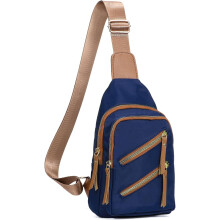 Kleine Umhängetasche für Damen, Crossbody-Tasche, Hüfttasche, Brusttasche für Reisen und Wandern