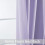 Lilac Thermal Insulated Solid Ring Top Blackout Curtains (2 6