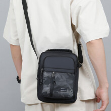 Wzzjkit Große Umhängetasche, Brusttasche, Geschenkidee für Damen und Herren, Sling Bag für Training, Reisen, Laufen, lässige Geldbörse für