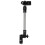 1 stk. justerbar paraplyholder ABS sort til liggestole 3