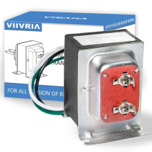 24V40VA Deurbeltransformator - Robuuste koperen kern voor Pro/2 & Nest Hello, eenvoudig te installeren, vaste voeding, compatibel met