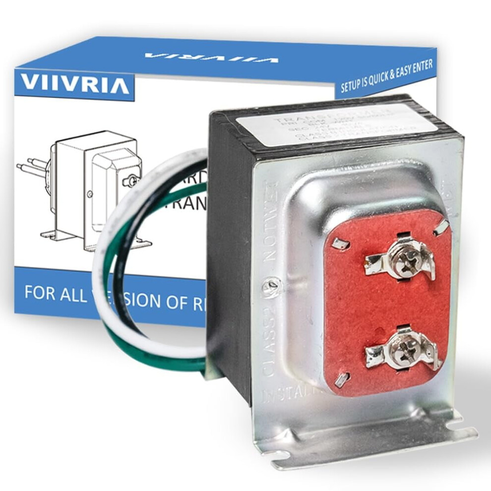 24V 40Va Doorbell Transformer Copper Core 1 Pack 9341593841146