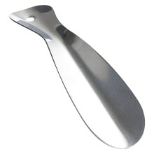 Calzador metálico profesional, 2 calzadores, plateado, 19 cm (2 unidades)