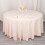 BalsaCircle 120" Blush Rund Premium Polyesterduk Bröllopsduk 1