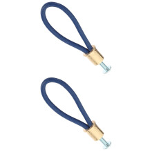 FRCOLOR2pcs Poignée en corde de cuir pour grenier, cordon de traction, poignée de porte de style ferme simple