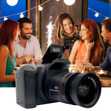 Digitalkamera for fotografering og video med 16X optisk