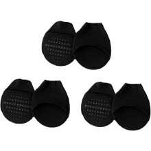Ball of Foot Cushion Socks Dametåbeskyttelse med polstring Tåtopperinner Sokker Synlige halvsokker med svamppute