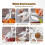 Ciseaux de cuisine robustes avec poignée ergonomique 4