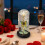 Galaxy Glass Rose Crystal Dome Gave til hende 1