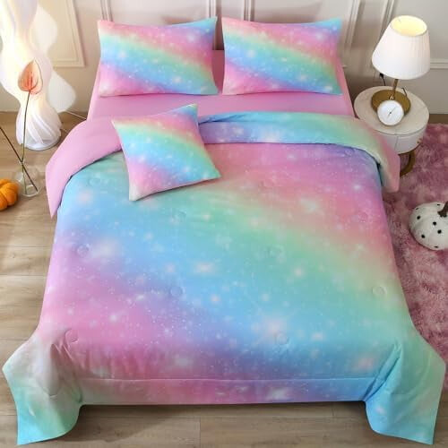 Glitter Galaxy Twin Sengetøjssæt 6 dele 2