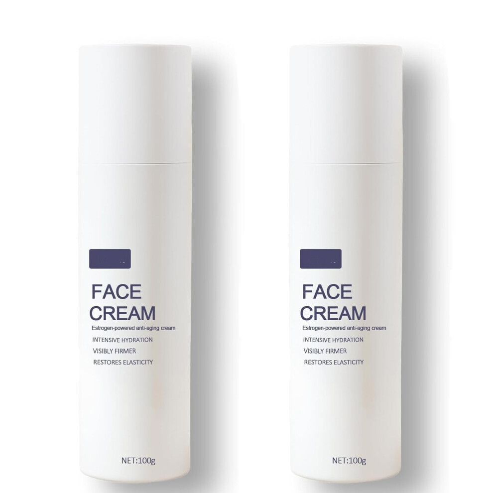 2PCS Estriol Face Cream AntiAging Moisturizer for Mature Skin Hydration Firmness Elasticity