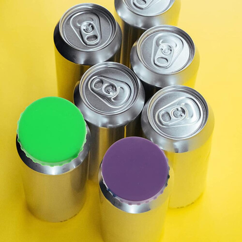 6er-Pack wiederverwendbare Silikon-Verschlüsse für Limonadenflaschen 1