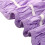 Φούστα Κρεβατιού με Ριχτή Σόλα και Σκούρο Μπλε (45 εκ. ύψος, ανοιχτό μωβ) - King Size 4