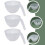 Set of 3 Nesting Plastic Mixing Bowls with Handle 5