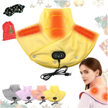 Lifweb Neck and Shoulder Heating Pad Yellow 3 Heat Levels 3