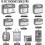 Packing Cubes Set Travel 4 Sizes 10 Pieces 1