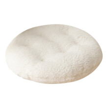 1 pernă rotundă pentru scaun, 26 cm, din spumă de pluș, pentru scaune de sufragerie, taburete – husă caldă de iarnă, compatibilă cu