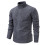 Pull de Noël chaud doublé à col montant pour homme (1 pièce) 5