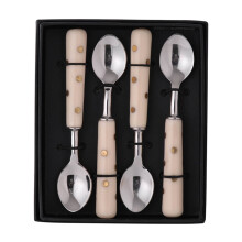Ensemble de cuillères à café, petites cuillères à dessert, thé, apéritif, 4 pièces