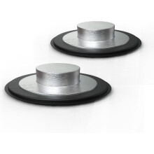 Bouchons d'évier de cuisine de 3,34 pouces (paquet de 2) - Bouchons en acier inoxydable pour couvercles de drain d'évier de cuisine - Convient aux