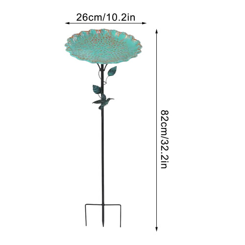 Vas Madárfürdő Állítható Állvánnyal, 82cm 1