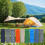 Coussin de camping gonflable avec oreiller en nylon TPU (1 pièce) 3