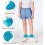 Mädchen Rüschensocken für Kleinkinder, 3 Paar 4