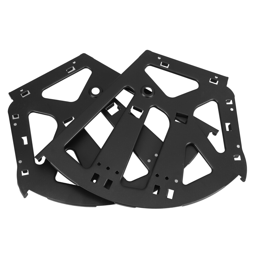 Worgeous Concealed Heavyduty Iron Hinges With Black Finish For Shoe Drawer Assembly Smooth Operation Option Three Layer 9338982626392