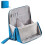 Draagbare, staande make-uptas, groot, blauw, waterdicht 1
