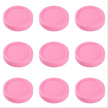 12PCS Wide Mouth 86mm Jar Lids, Leak-Proof with Silicone Seals, Reusable & Food Safe – Compatible with Mason Jars