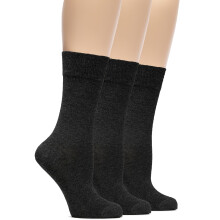 Women's bamboo rayon dress socks, soft thin crew style
