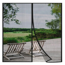 Heavy Duty Magnetic Screen Door – Bug-Free Fresh Air, Quick Tool-Free Setup, Self-Sealing, Pet & Wind Resistant