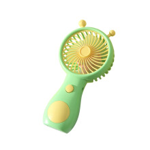 Portable Mini Handheld Fan with USB Rechargeable Battery - Cute Snail, Strong Airflow Comfort Grip for On-the-Go Cooling (Blue/Green/Purple)