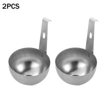 Stainless Steel Kitchen Egg Boiler for Poached Eggs - Multi-Cup Design, Non-Stick, Easy to Use, Reusable and Eco-Friendly