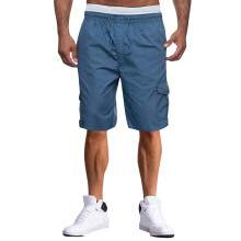 Men's Corduroy Cargo Shorts – Stretchy, Soft, Loose Fit with Pockets, Compatible with Big & Tall