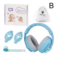 Noise Earmuffs For Toddler, Adjustable Headphones with Stretchy Band, Damag Comfortable Hearing Against Headphones