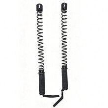 3-in-1 Cordless Battle Ropes (2 Pack), Silent & Portable for Full-Body HIIT at Home