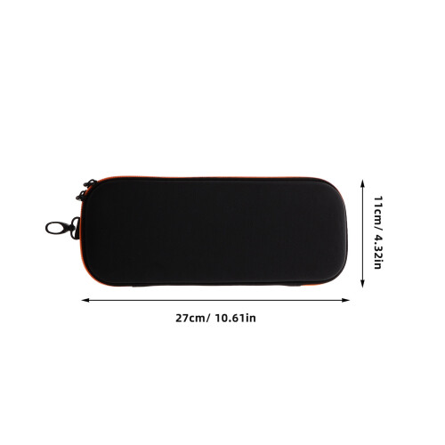 Estojo de transporte leve com zíper para microfone – Bolsa protetora para viagens, compatível com JBL Eon. 1