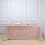 Toalha de mesa retangular com lantejoulas na cor rosa, 90x132 polegadas. 1