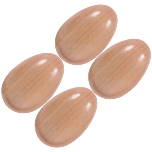 Wooden Egg Shakers Hand Percussion Instruments 4 pcs 1