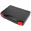 Portable Hard Case Tool Box Black Plastic Organizer Sturdy Maintenance Toolbox 6