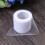 White Tulle Rolls 2 inch x 25 yard 2 pcs 3