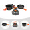 Camping-Kochgeschirr-Set rund 1 Set 8