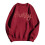 Damen-Weihnachts-Sweatshirt mit Rundhalsausschnitt, rot, Größe 4