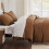 Parure de lit King 3 pièces en microfibre douce doublement brossée 2