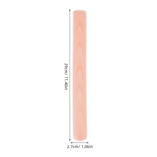 Wooden Rolling Pin Small Dough Roller Stick for Baking Pasta and Pastry Kitchen Tool Solid Wood Rolling Pin 2