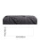 Winter Vintage Sofa Cushion Polyester Non-Slip 1 Piece 3