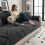 Winter Vintage Sofa Cushion Polyester Non-Slip 1 Piece 4