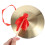 Gong chinois, instrument de percussion avec ensemble de maillets 6