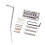 Système de vibrato Single Shake Guitar Kit Chevalet électrique 3
